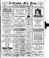 Bridlington Free Press Saturday 23 February 1924 Page 1