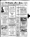 Bridlington Free Press Saturday 15 March 1924 Page 1