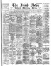 Irish News and Belfast Morning News Saturday 12 January 1895 Page 1