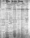 Irish News and Belfast Morning News Monday 16 January 1911 Page 1