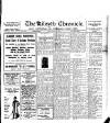 Kilsyth Chronicle Friday 25 October 1918 Page 1