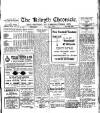 Kilsyth Chronicle Friday 01 August 1919 Page 1