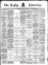 Rugby Advertiser Saturday 11 January 1890 Page 1