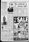 Rugby Advertiser Friday 08 January 1982 Page 6