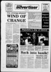 Rugby Advertiser Thursday 31 January 1985 Page 58