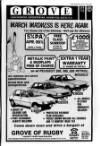 Rugby Advertiser Thursday 13 March 1986 Page 7