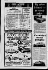 Rugby Advertiser Thursday 16 October 1986 Page 54