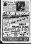 Rugby Advertiser Thursday 13 August 1987 Page 10