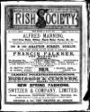 Irish Society (Dublin) Saturday 30 March 1889 Page 1