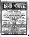 Irish Society (Dublin) Saturday 13 April 1889 Page 1