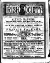Irish Society (Dublin) Saturday 27 April 1889 Page 1