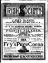Irish Society (Dublin) Saturday 04 May 1889 Page 1