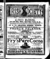 Irish Society (Dublin) Saturday 22 June 1889 Page 1