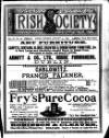 Irish Society (Dublin) Saturday 24 August 1889 Page 1