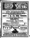 Irish Society (Dublin) Saturday 31 August 1889 Page 1