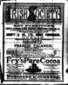 Irish Society (Dublin) Saturday 07 September 1889 Page 1