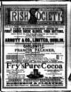 Irish Society (Dublin) Saturday 09 November 1889 Page 1