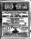Irish Society (Dublin) Saturday 07 December 1889 Page 1
