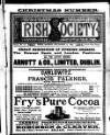 Irish Society (Dublin) Saturday 14 December 1889 Page 1