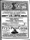 Irish Society (Dublin) Saturday 11 January 1890 Page 1