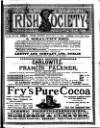 Irish Society (Dublin) Saturday 18 January 1890 Page 1