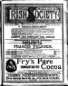 Irish Society (Dublin) Saturday 25 January 1890 Page 1