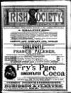 Irish Society (Dublin) Saturday 01 February 1890 Page 1