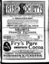 Irish Society (Dublin) Saturday 01 March 1890 Page 1