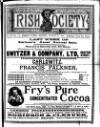 Irish Society (Dublin) Saturday 08 March 1890 Page 1