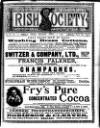 Irish Society (Dublin) Saturday 05 April 1890 Page 1