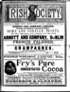 Irish Society (Dublin) Saturday 12 April 1890 Page 1