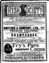 Irish Society (Dublin) Saturday 19 April 1890 Page 1