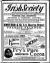 Irish Society (Dublin) Saturday 08 November 1890 Page 1