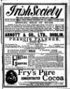 Irish Society (Dublin) Saturday 29 November 1890 Page 1