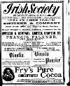 Irish Society (Dublin) Saturday 02 May 1891 Page 1