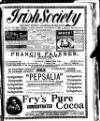 Irish Society (Dublin) Saturday 05 December 1891 Page 1