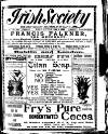 Irish Society (Dublin) Saturday 04 June 1892 Page 1