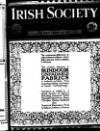 Irish Society (Dublin) Saturday 05 February 1921 Page 1