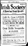 Irish Society (Dublin) Saturday 13 January 1923 Page 1