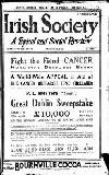 Irish Society (Dublin) Saturday 27 January 1923 Page 1