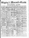 Lloyd's List Wednesday 16 January 1889 Page 1