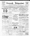 Yarmouth Independent Saturday 10 September 1910 Page 1