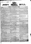 John Bull Sunday 08 September 1822 Page 1