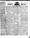 John Bull Sunday 13 March 1825 Page 1