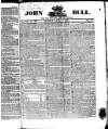 John Bull Sunday 01 April 1827 Page 1
