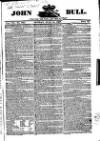 John Bull Sunday 15 July 1827 Page 1