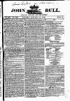 John Bull Sunday 24 January 1836 Page 1
