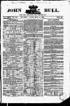 John Bull Monday 06 February 1837 Page 1