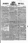 John Bull Sunday 27 May 1838 Page 1