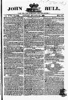 John Bull Sunday 12 August 1838 Page 1